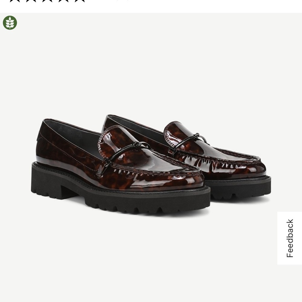 Franco Sarto Tortoise Shell Loafers